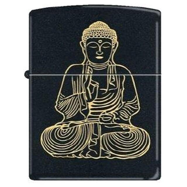 Original Zippo: Buddah Black Matte