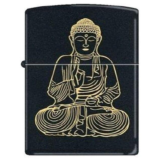 Original Zippo: Buddah Black Matte