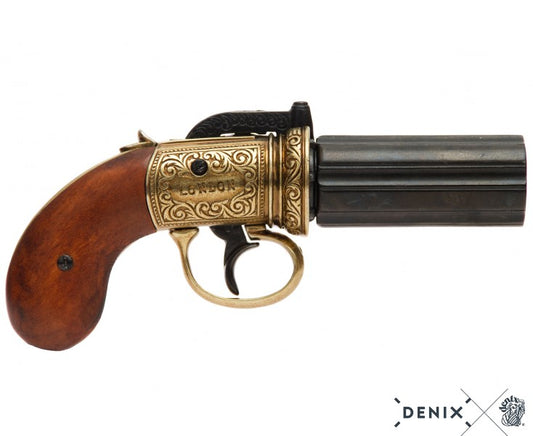 M1840 "Pepperbox" Pistol, Messing