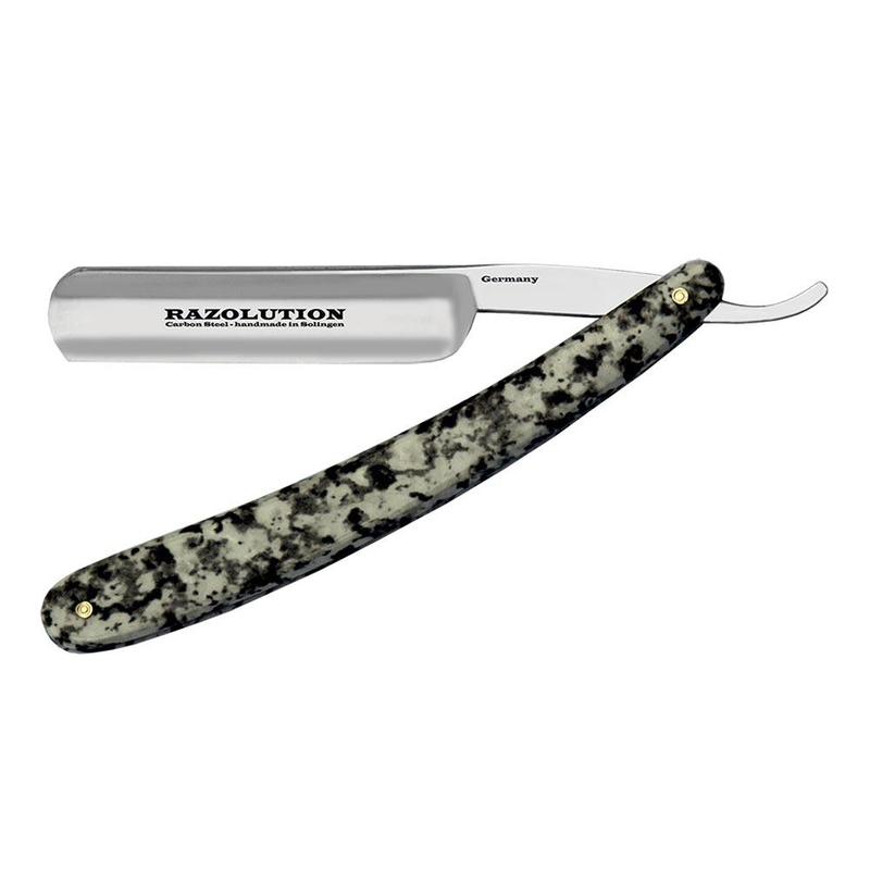 RAZOLUTION Barberkniv Granitt