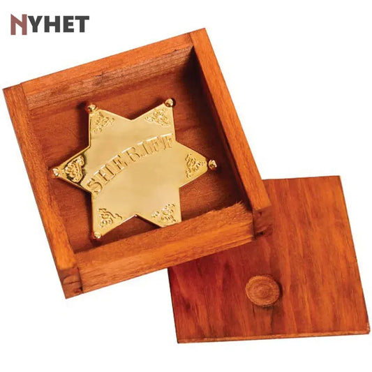 Sheriffstjerne: Forgyldt