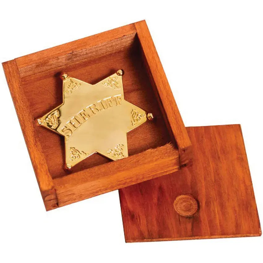 Sheriffstjerne: Forgyldt