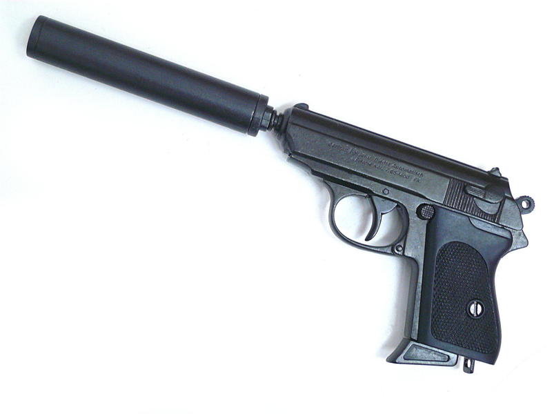 Walther PPK m. lyddemper