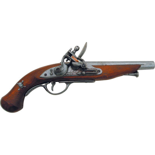 Flintlåspistol "Jolly Roger"