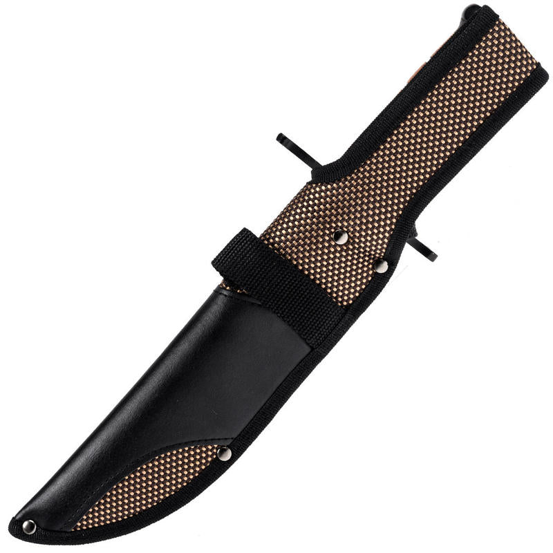 Combat Bowie Stacked Leather