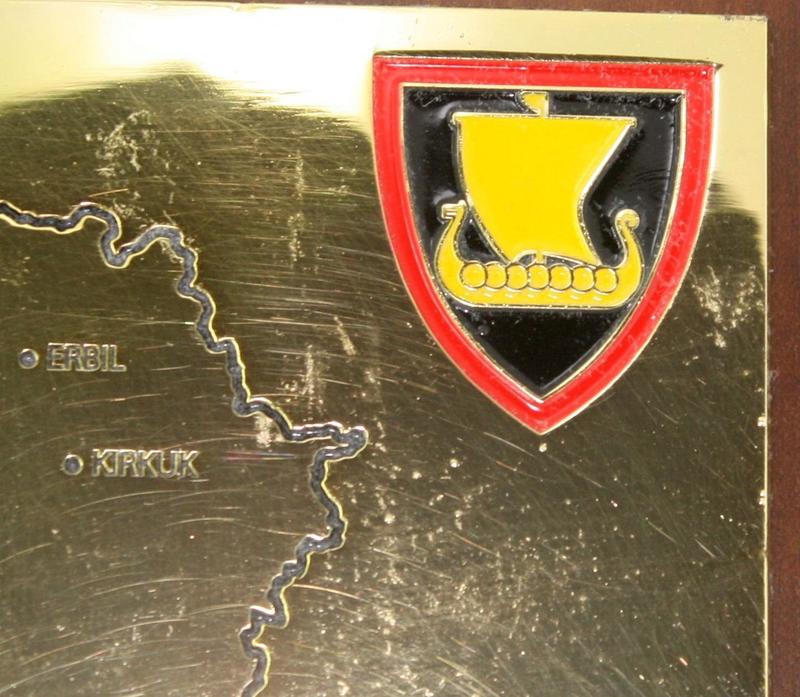 Plakett: Telemarksbataljonen / Iraq