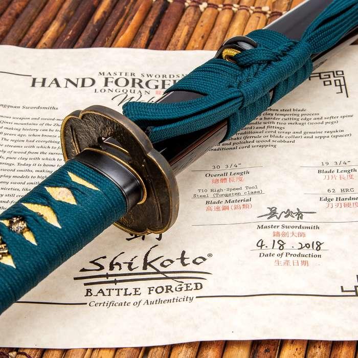 Shikoto Teal Katana