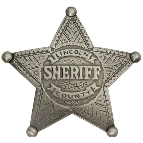 Sheriffstjerne Old Silver