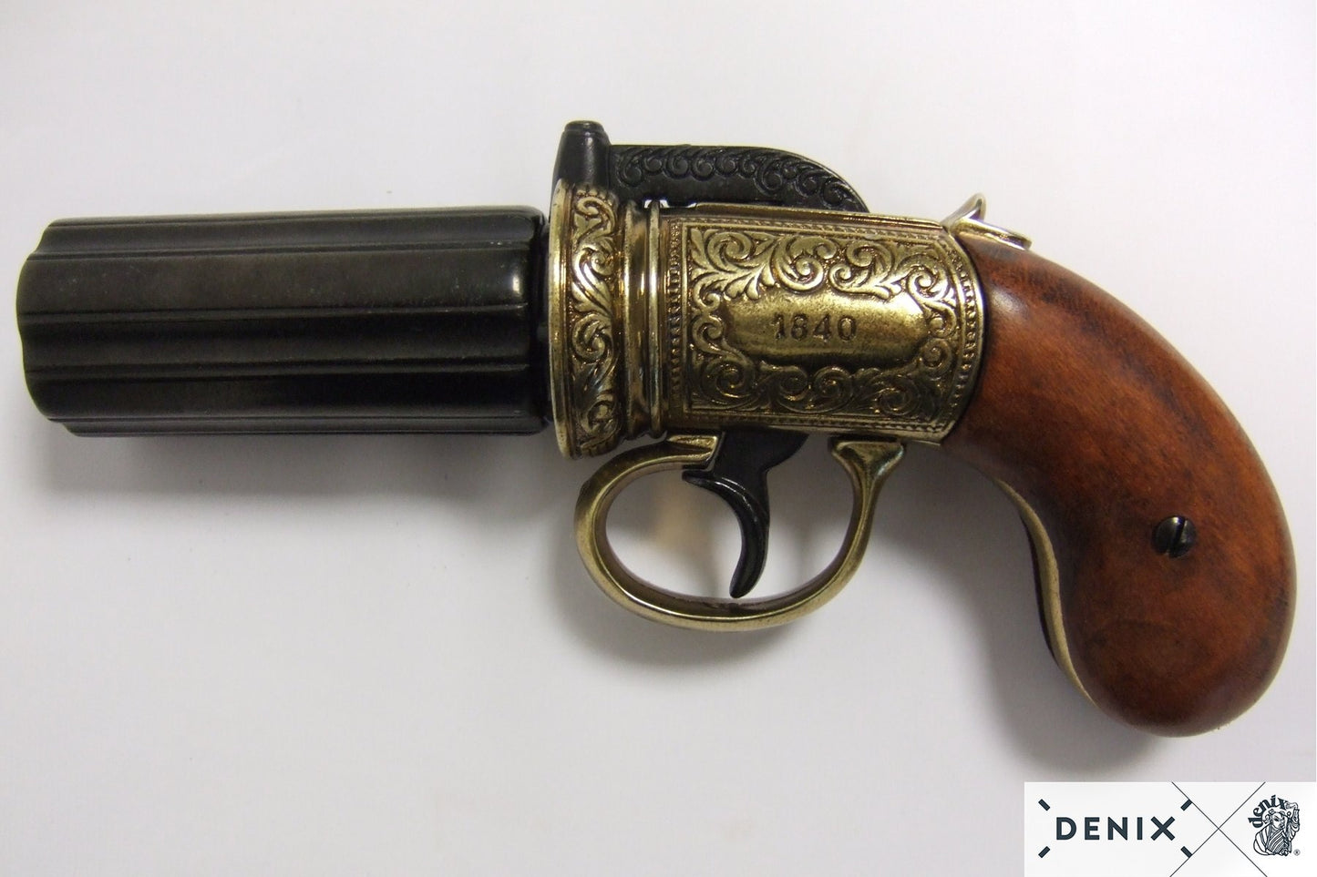 M1840 "Pepperbox" Pistol, Messing