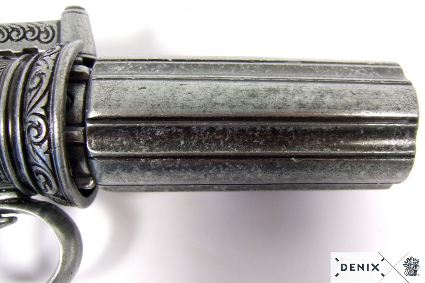 M1840 "Pepperbox" Pistol, Antikk Finish