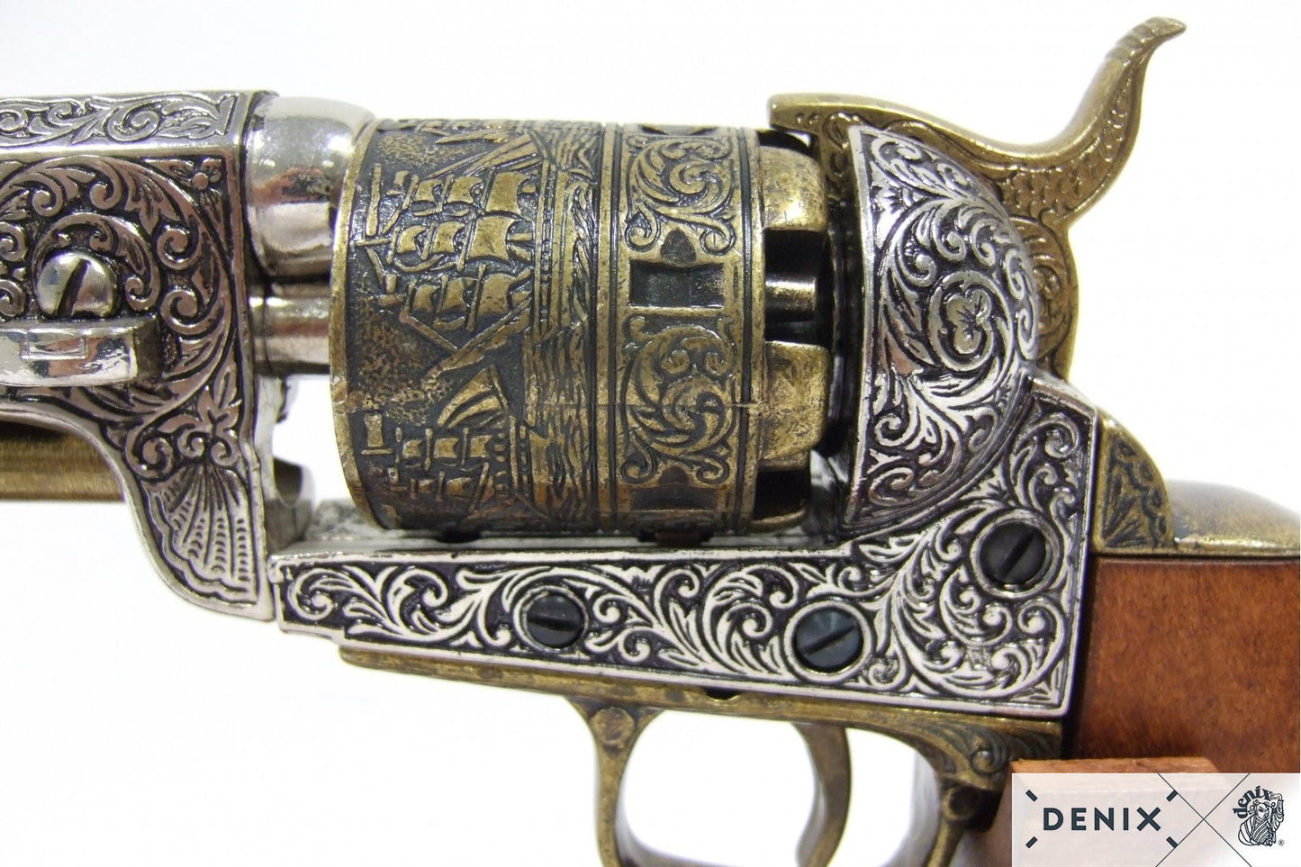 1851 Colt Navy - Brass Filigree