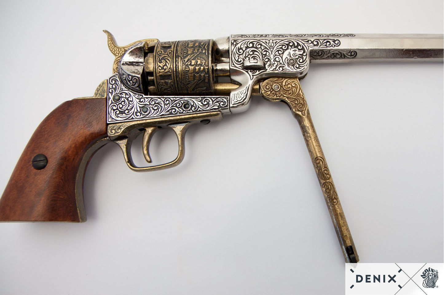 1851 Colt Navy - Brass Filigree