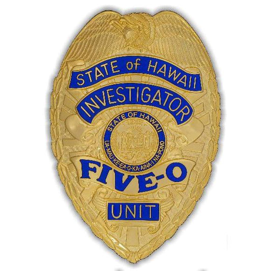 Hawaii Five-O Badge