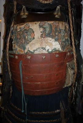 大鎧 (Samurairustning) sen Edo
