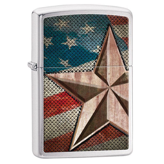 Retro Star Zippo