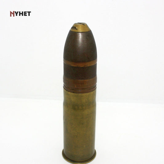 37 mm. artilleripatron, dekomisjonert