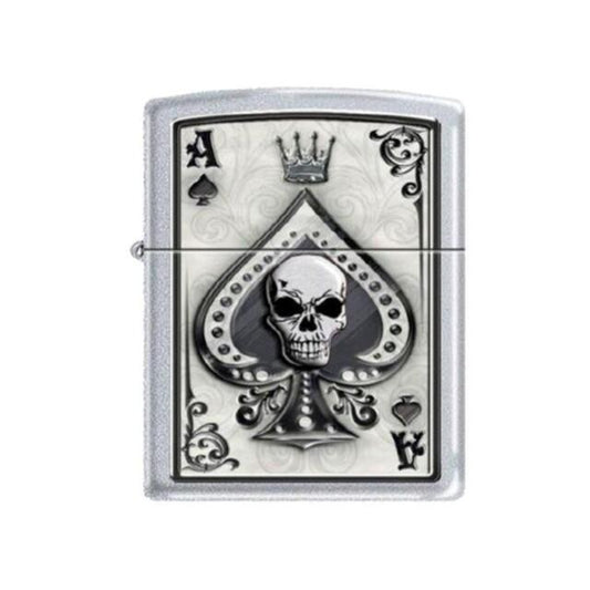 Original Zippo: Ace Skull Card
