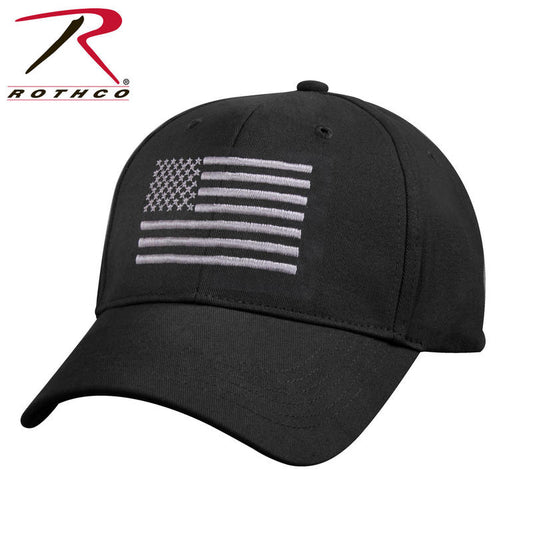 Low Profile Cap - US Flag Black