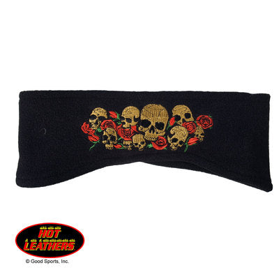 Hot Leathers Hodebånd Skulls & Roses
