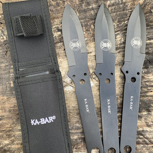Ka-Bar Kasteknivsett