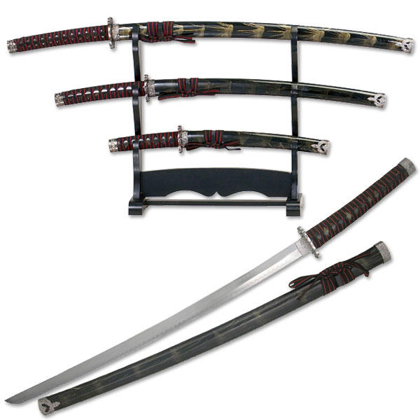 赤い竹 Katana Kit