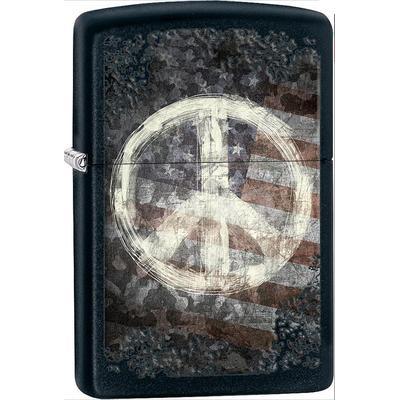 Zippo Peace & Flag