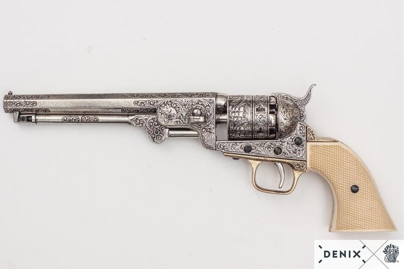 1851 Colt Navy - Ivory Eagle