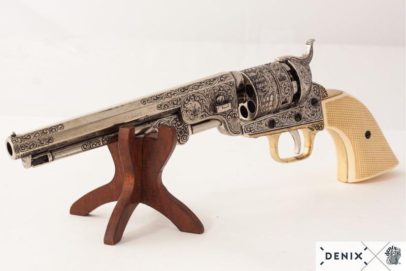 1851 Colt Navy - Ivory Eagle