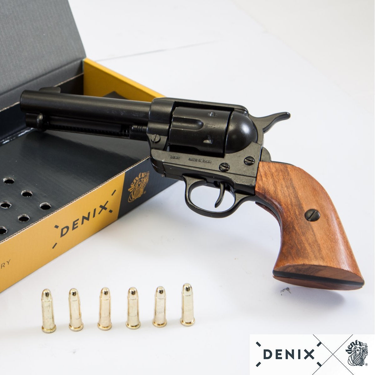 1873 Sort Peacemaker, med dummykuler