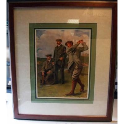 Gammelt golfbilde nr. 4