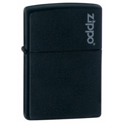 Sort med Zippologo